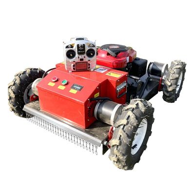 品質  Customized Anti-Skid Color 7.5HP 9HP Electric-start Lawn Mower Mini Remote Control RC Robot Lawnmower 工場