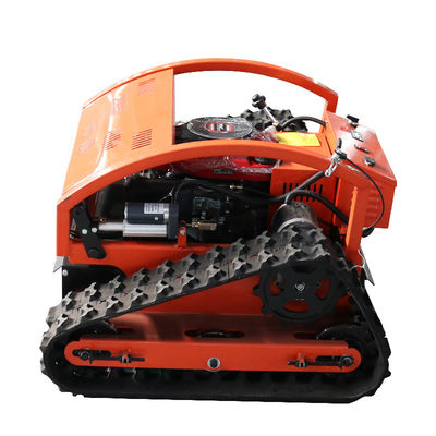 品質  Mini Crawler 4-Stroke Lathe Lawn Mower Grass Blade Robot Remote Control Zero Mower For Agricultural Machinery 工場